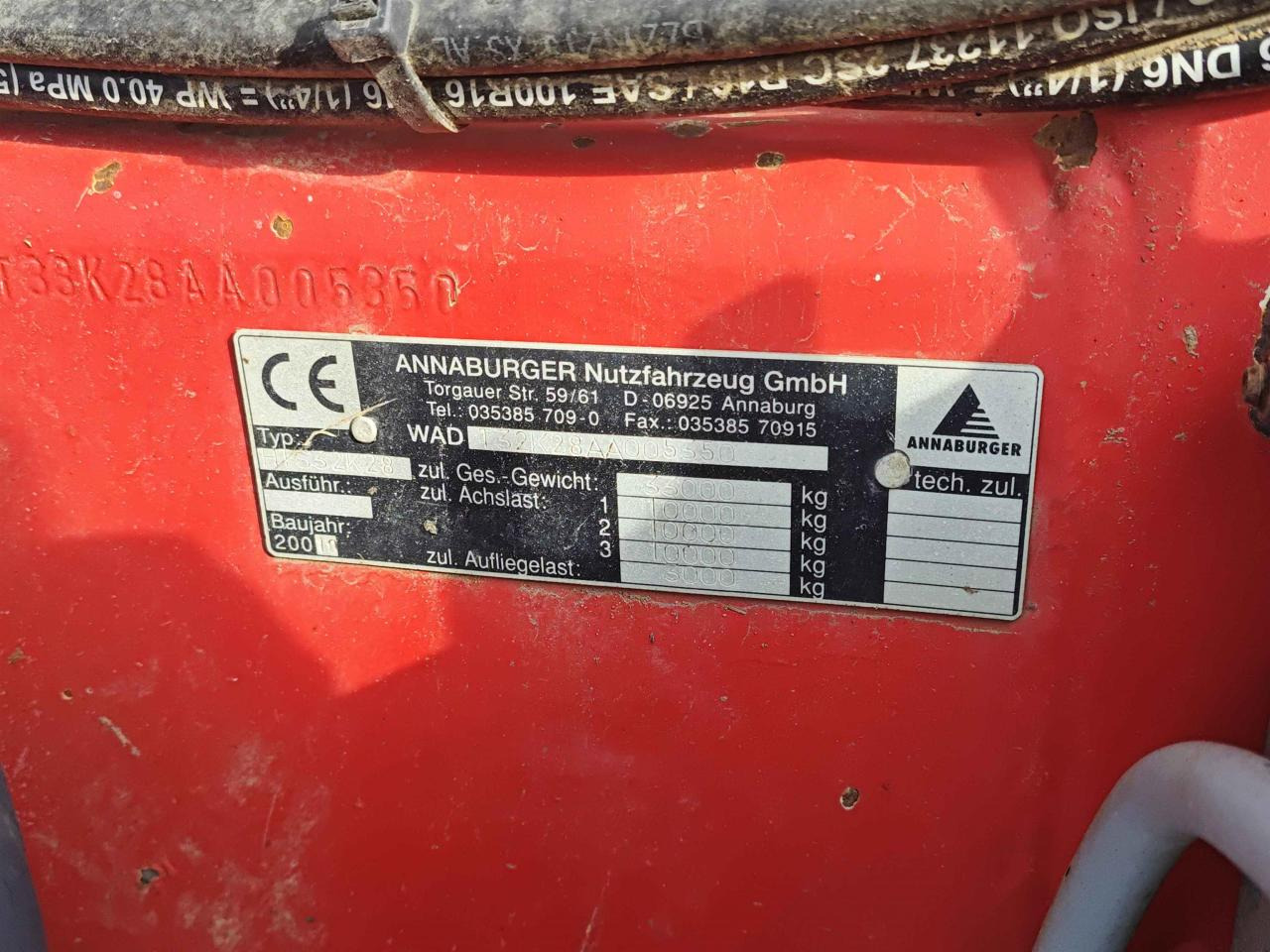 Cisternă vidanjă Annaburger HTS32K28: Foto 13