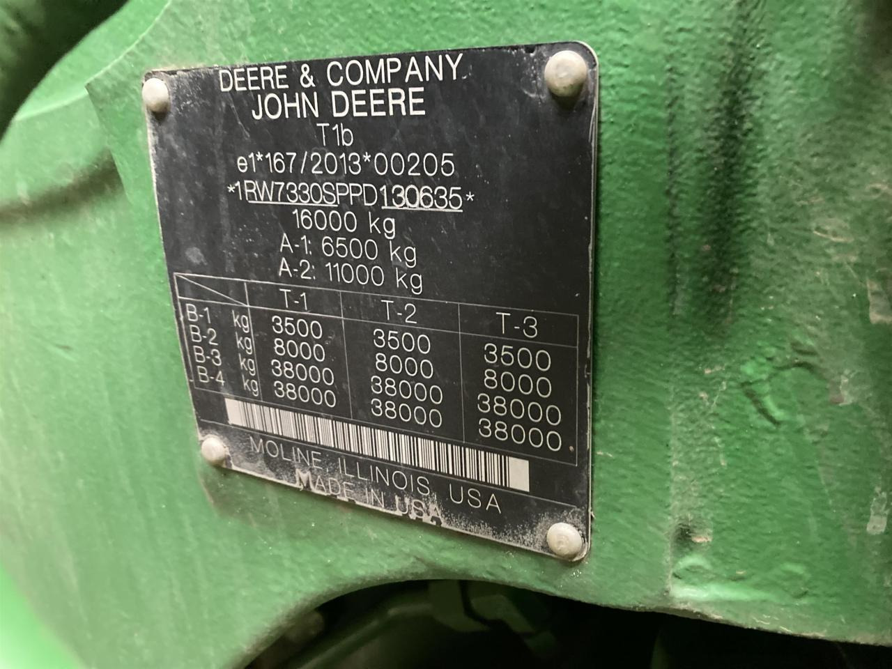 John Deere 7R 330 - Tractor agricol: Foto 4 John Deere 7R 330 - Tractor agricol: Foto 4