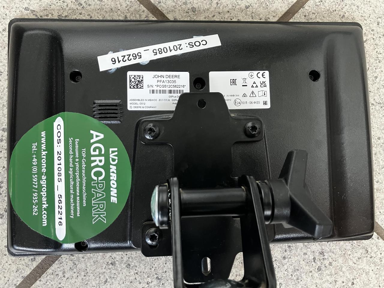 John Deere G5 Plus Zusatzdisplay - Sistem de navigare pentru Utilaje agricole: Foto 3 John Deere G5 Plus Zusatzdisplay - Sistem de navigare pentru Utilaje agricole: Foto 3
