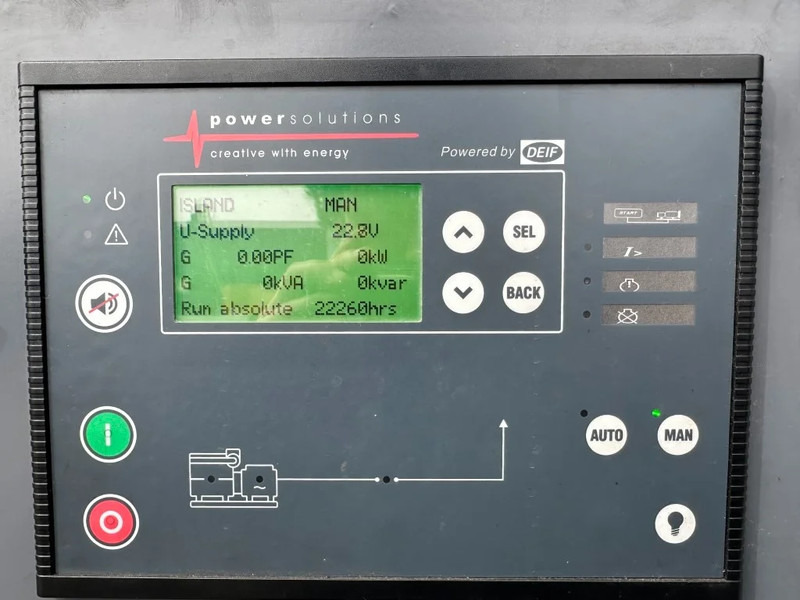 Generator electric Atlas-Copco QAS 200 Volvo Leroy Somer 220 kVA Silent Rental generatorset: Foto 14