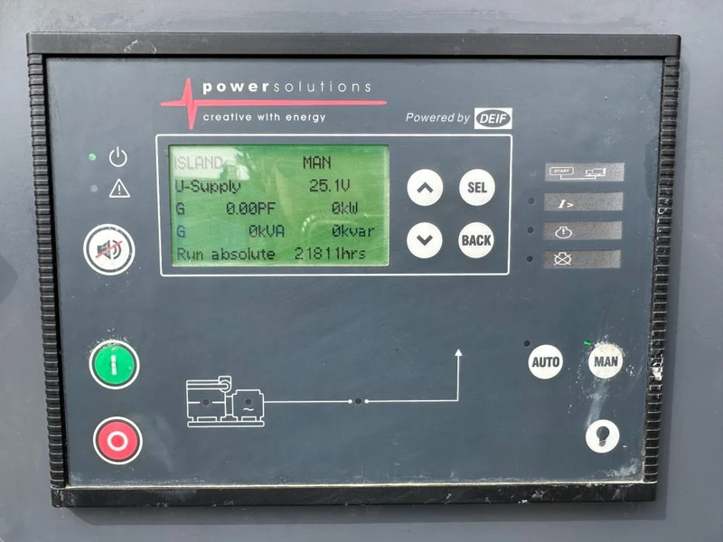 Generator electric Atlas-Copco QAS 200 Volvo Leroy Somer 220 kVA Silent Rental generatorset: Foto 14