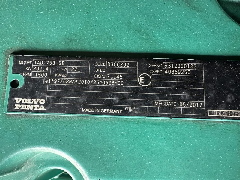Generator electric Atlas-Copco QAS 200 Volvo Leroy Somer 220 kVA Silent Rental generatorset: Foto 8