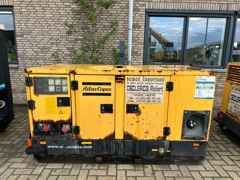 Atlas-Copco QAS 38 Yanmar Mecc Alte Spa 40 kVA Silent generatorset - Generator electric: Foto 1 Atlas-Copco QAS 38 Yanmar Mecc Alte Spa 40 kVA Silent generatorset - Generator electric: Foto 1