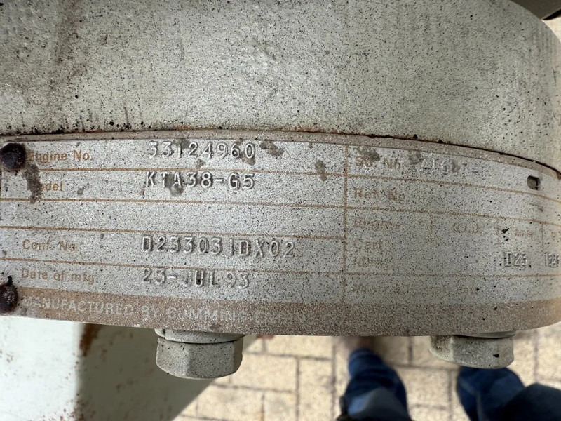 Cummins KTA 38 G5 Leroy Somer 1000 kVA noodstroom generatorset - Generator electric: Foto 3 Cummins KTA 38 G5 Leroy Somer 1000 kVA noodstroom generatorset - Generator electric: Foto 3