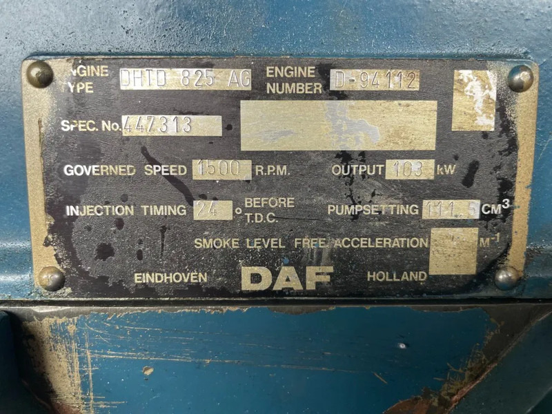 DAF DHTD 825 AG dieselmotor, 140 PK als nieuw! - Motor pentru Stivuitor: Foto 4 DAF DHTD 825 AG dieselmotor, 140 PK als nieuw! - Motor pentru Stivuitor: Foto 4