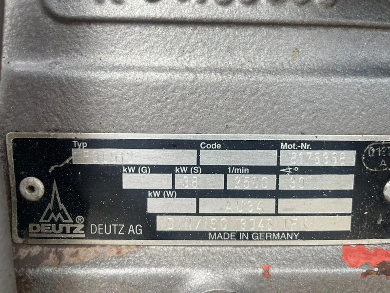 Deutz F3L 912 Motor 3 cilinder 38 kW 52 PK Diesel Motor - Motor pentru Stivuitor: Foto 3 Deutz F3L 912 Motor 3 cilinder 38 kW 52 PK Diesel Motor - Motor pentru Stivuitor: Foto 3
