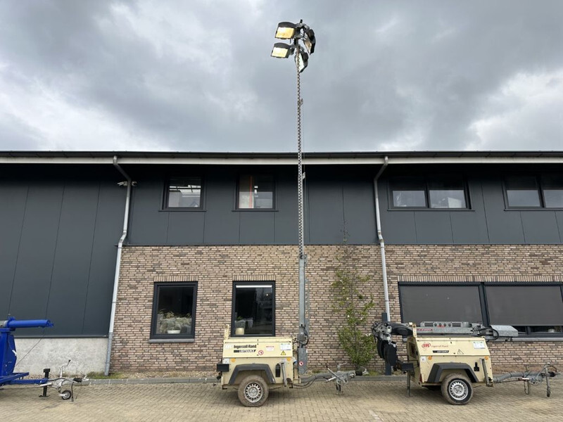 Ingersoll Rand LT6K Kubota 6 kVA Mobiele Lichtmast Aggregaat Light Tower - Turnul de iluminat: Foto 1 Ingersoll Rand LT6K Kubota 6 kVA Mobiele Lichtmast Aggregaat Light Tower - Turnul de iluminat: Foto 1
