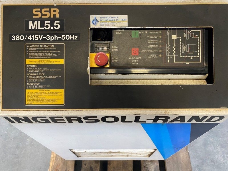 Ingersoll Rand SSR ML 5.5 SSR ML5.5 6 kW 800 L / min 7.5 Bar Elektrische Schroefcompressor - Compresor de aer: Foto 5 Ingersoll Rand SSR ML 5.5 SSR ML5.5 6 kW 800 L / min 7.5 Bar Elektrische Schroefcompressor - Compresor de aer: Foto 5