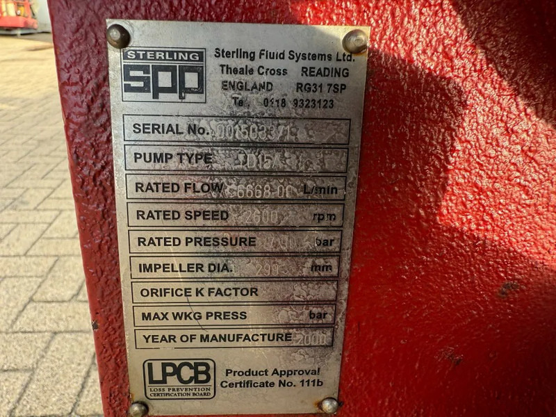 Iveco 8061 SPP 400 m3 / h 16 bar Diesel Waterpompset Waterpump - Pompă de apă: Foto 3 Iveco 8061 SPP 400 m3 / h 16 bar Diesel Waterpompset Waterpump - Pompă de apă: Foto 3