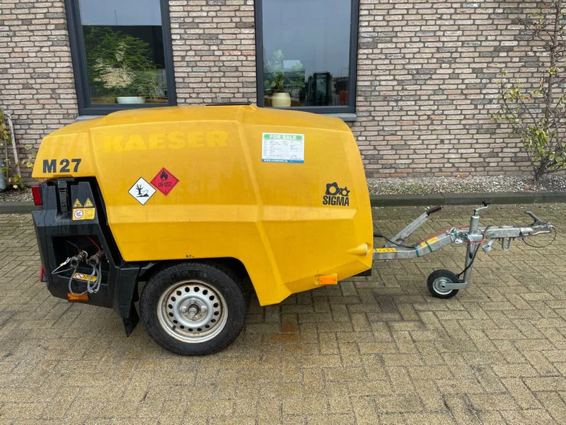 Kaeser M27 Kubota 2,7 m3 / min 7 Bar 18 kW Mobiele Silent Diesel Compressor - Compresor de aer: Foto 1 Kaeser M27 Kubota 2,7 m3 / min 7 Bar 18 kW Mobiele Silent Diesel Compressor - Compresor de aer: Foto 1