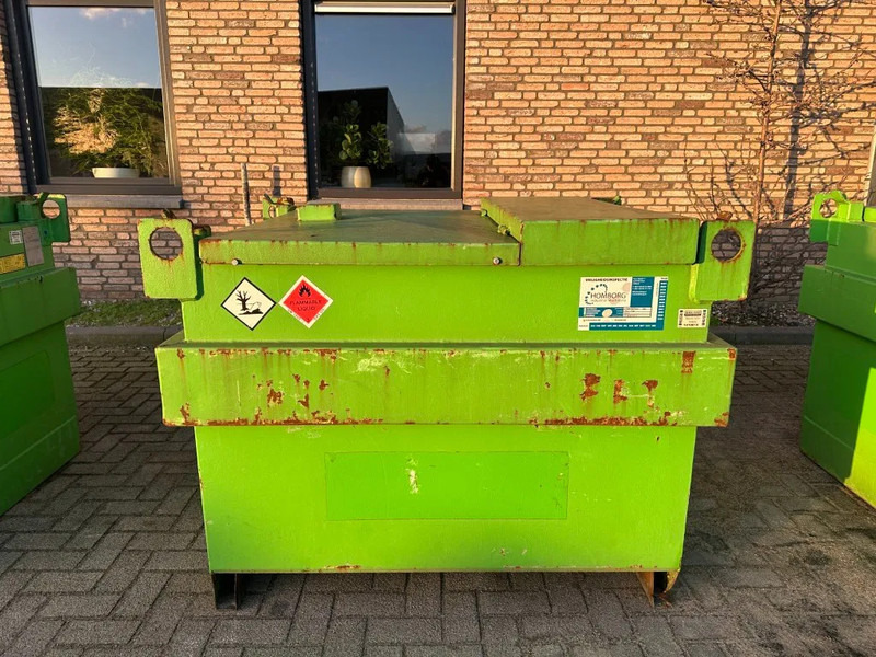 Kiwa IBC Steenbergen 750 liter Dieseltank met Handpomp Milieutank - Rezervor de stocare: Foto 1 Kiwa IBC Steenbergen 750 liter Dieseltank met Handpomp Milieutank - Rezervor de stocare: Foto 1