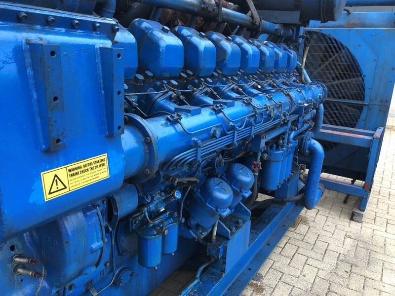 Mitsubishi S16N Stamford 1200 kVA generatorset - Generator electric: Foto 4 Mitsubishi S16N Stamford 1200 kVA generatorset - Generator electric: Foto 4