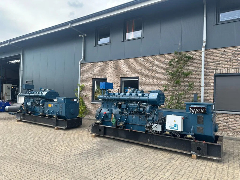 Mitsubishi S8NPTA 510 kVA Marine generatorset as New ! 181 hours ! - Generator electric: Foto 2 Mitsubishi S8NPTA 510 kVA Marine generatorset as New ! 181 hours ! - Generator electric: Foto 2