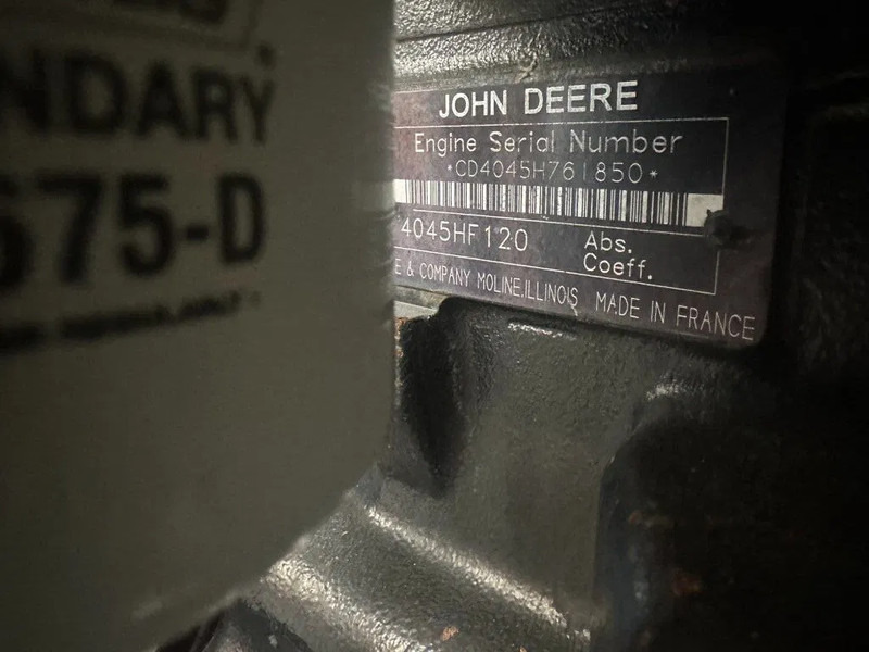 Generator electric SDMO JS100K John Deere Leroy Somer 100 kVA generatorset: Foto 12
