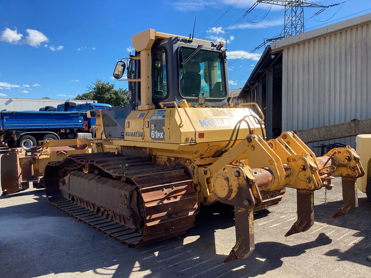 Komatsu D61 PX-15 E0 Ripper Raupe 6 Wege Schild Trimble - Buldozer: Foto 5 Komatsu D61 PX-15 E0 Ripper Raupe 6 Wege Schild Trimble - Buldozer: Foto 5