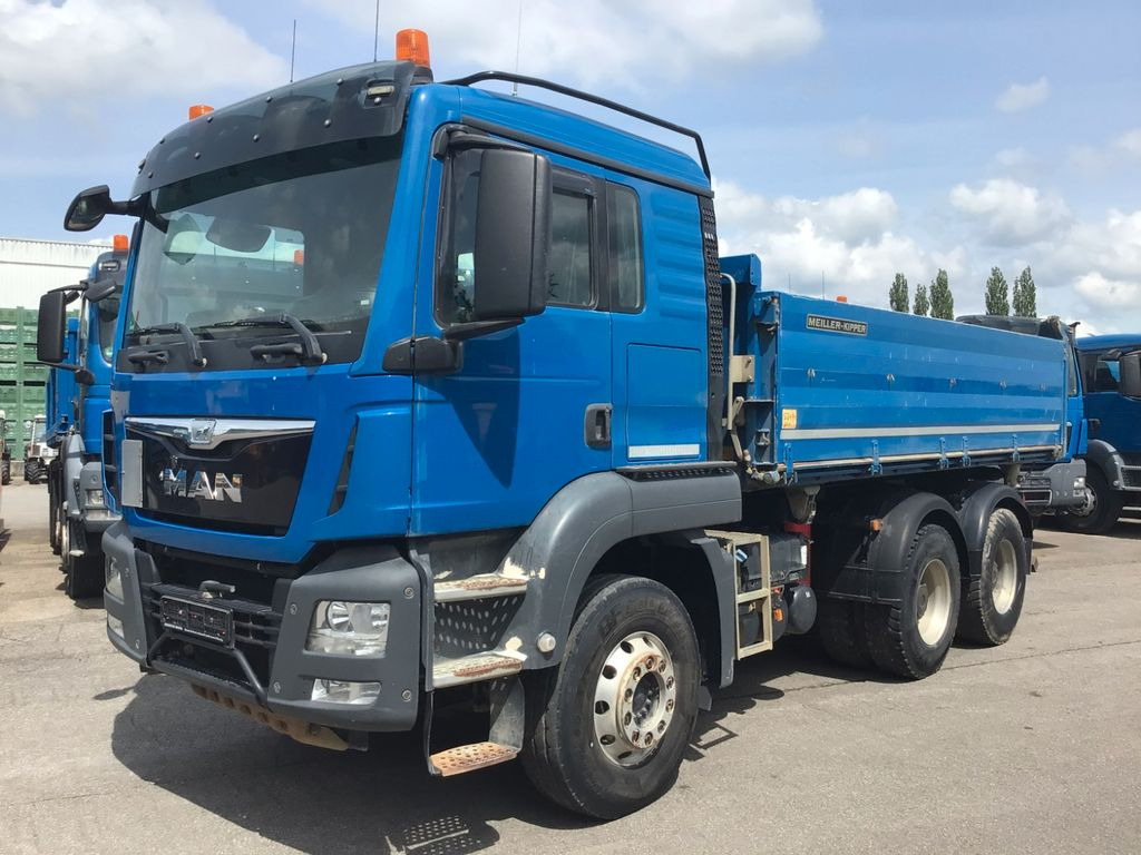MAN TGS 26.440 6x4 Meiller Euro6 Intarder Schalter - Camion basculantă: Foto 1 MAN TGS 26.440 6x4 Meiller Euro6 Intarder Schalter - Camion basculantă: Foto 1