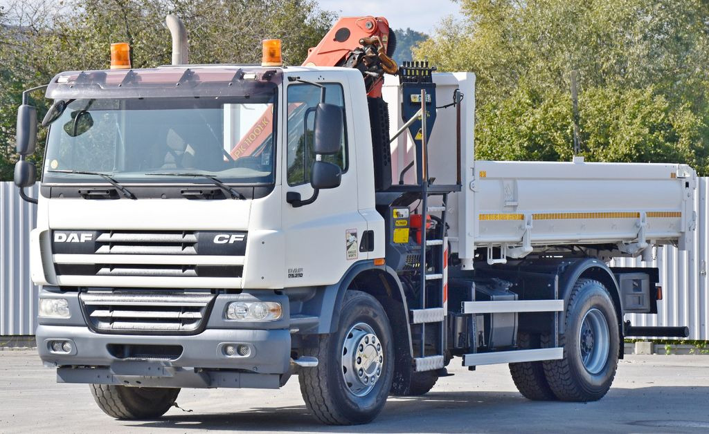 DAF CF 75.310 Kipper 4,30 m + KRAN * TOPZUSTAND DAF CF 75.310 Kipper 4,30 m + KRAN * TOPZUSTAND - Camion basculantă, Camion cu macara: Foto 5 DAF CF 75.310 Kipper 4,30 m + KRAN * TOPZUSTAND DAF CF 75.310 Kipper 4,30 m + KRAN * TOPZUSTAND - Camion basculantă, Camion cu macara: Foto 5