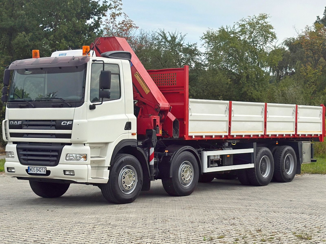 DAF CF 85.380 * HMF 2823 K6 (B3) + FUNK * 8x4 * TOP - Camion cu macara: Foto 3 DAF CF 85.380 * HMF 2823 K6 (B3) + FUNK * 8x4 * TOP - Camion cu macara: Foto 3