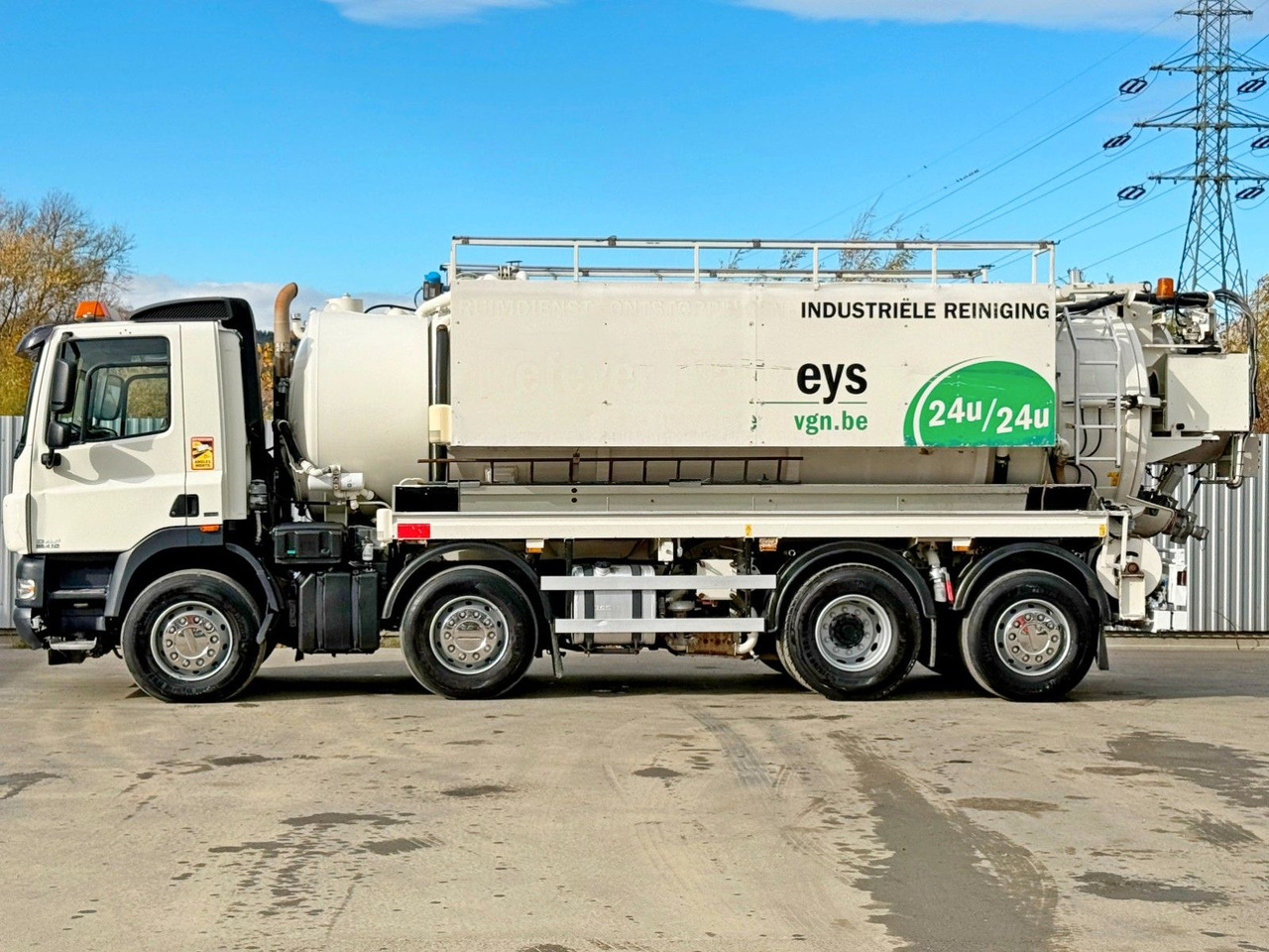 DAF CF 85.410 * Saug und Spülwagen +FUNK - Maşină pentru vidanjări: Foto 4 DAF CF 85.410 * Saug und Spülwagen +FUNK - Maşină pentru vidanjări: Foto 4