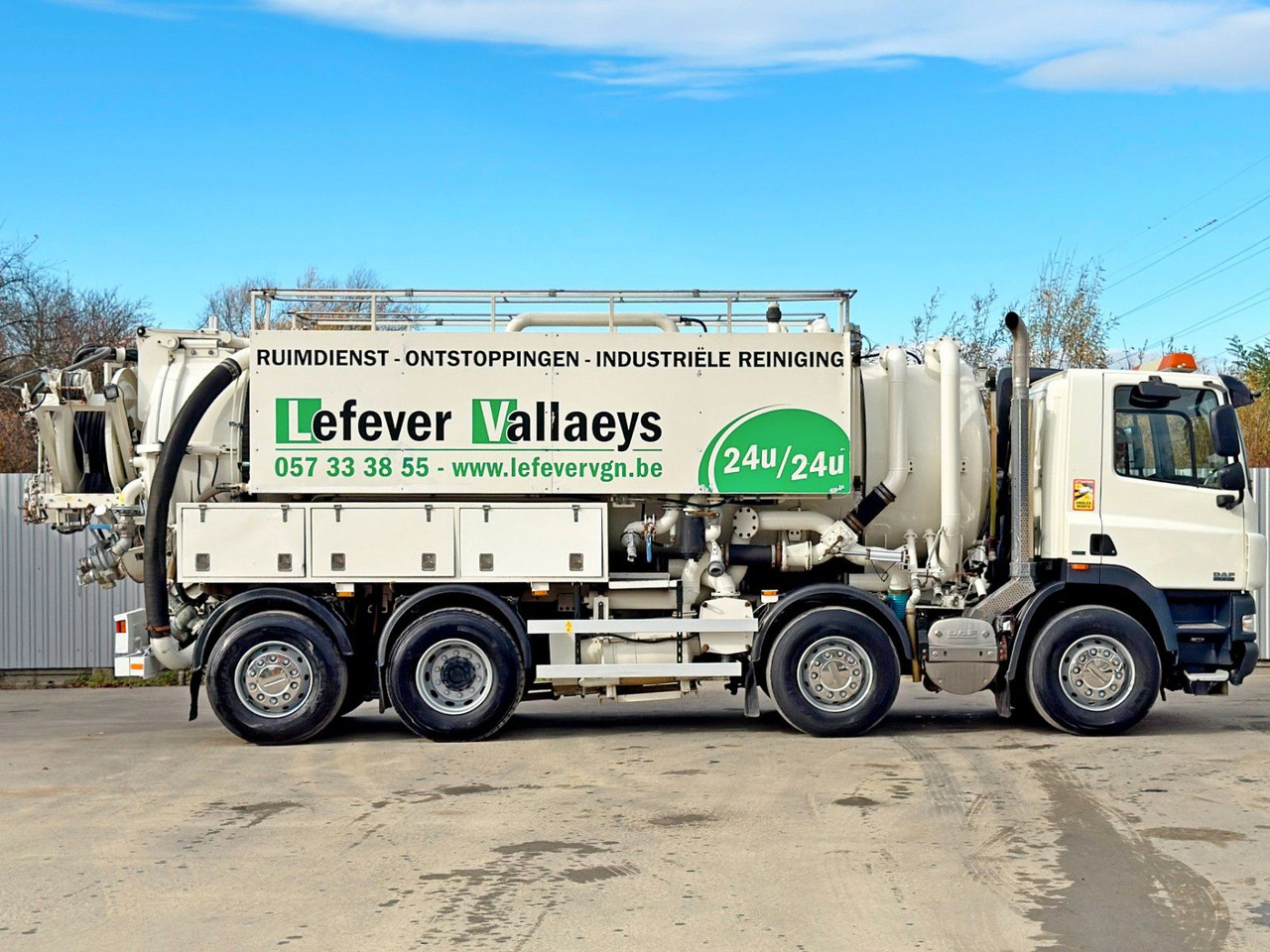 DAF CF 85.410 * Saug und Spülwagen +FUNK - Maşină pentru vidanjări: Foto 3 DAF CF 85.410 * Saug und Spülwagen +FUNK - Maşină pentru vidanjări: Foto 3