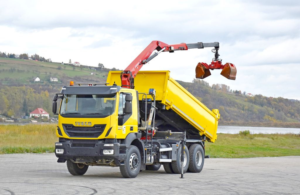 Iveco TRAKKER 360 * Kipper 4,90m* KRAN/FUNK*6x4 Iveco TRAKKER 360 * Kipper 4,90m* KRAN/FUNK*6x4 - Camion basculantă, Camion cu macara: Foto 2 Iveco TRAKKER 360 * Kipper 4,90m* KRAN/FUNK*6x4 Iveco TRAKKER 360 * Kipper 4,90m* KRAN/FUNK*6x4 - Camion basculantă, Camion cu macara: Foto 2