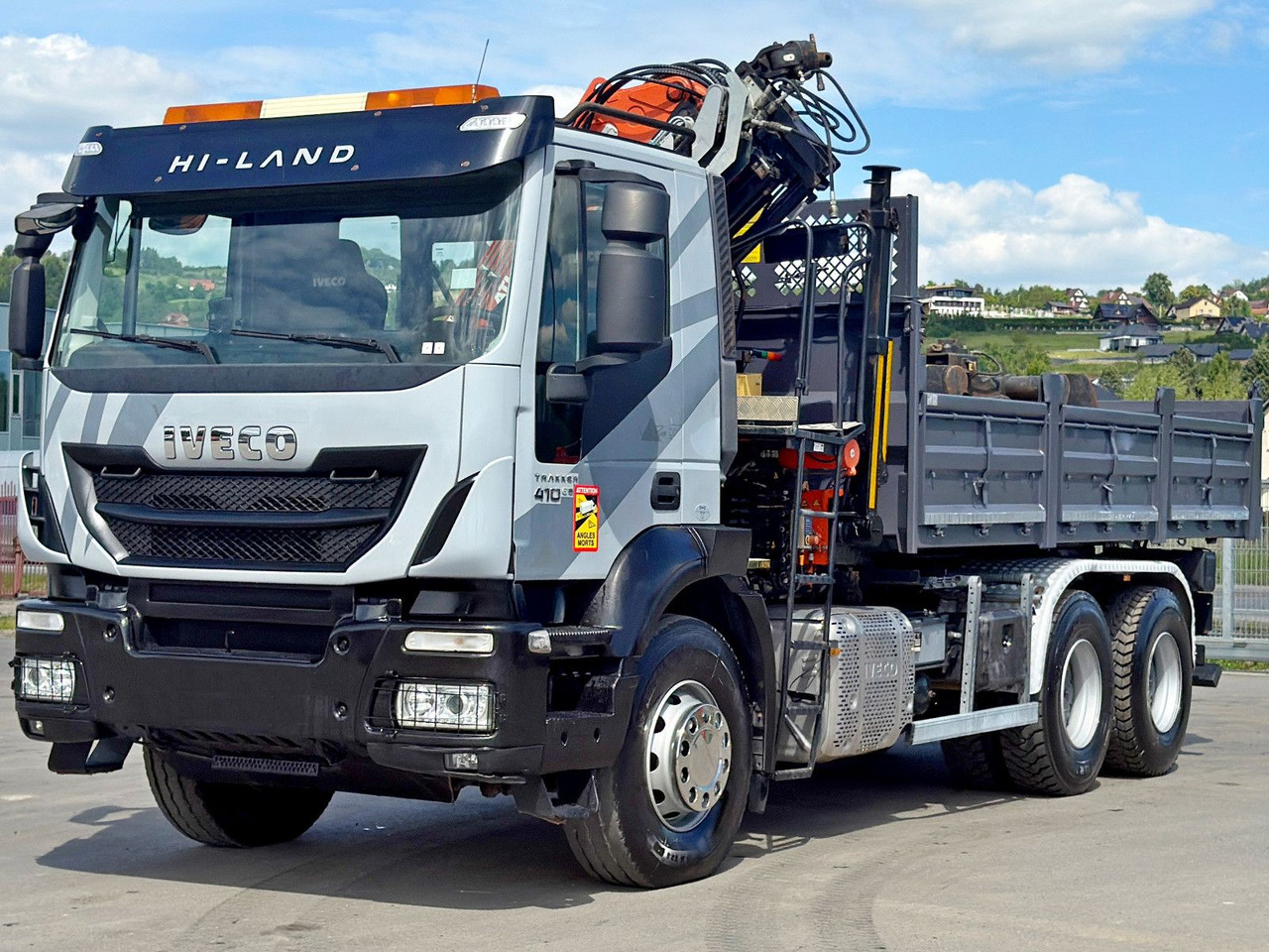 Iveco TRAKKER 410*Kipper 5,20m*ATLAS 165.2E * FUNK/6x4 Iveco TRAKKER 410*Kipper 5,20m*ATLAS 165.2E * FUNK/6x4 - Camion cu macara, Camion basculantă: Foto 3 Iveco TRAKKER 410*Kipper 5,20m*ATLAS 165.2E * FUNK/6x4 Iveco TRAKKER 410*Kipper 5,20m*ATLAS 165.2E * FUNK/6x4 - Camion cu macara, Camion basculantă: Foto 3