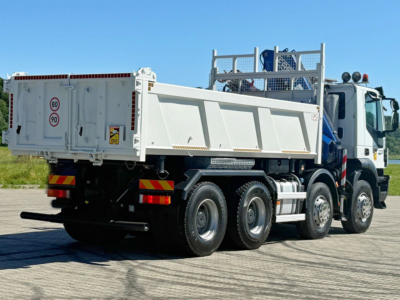Camion cu macara Iveco TRAKKER 450 * FASSI F215A.0.22 + FUNK / 8x4 *TOP: Foto 7