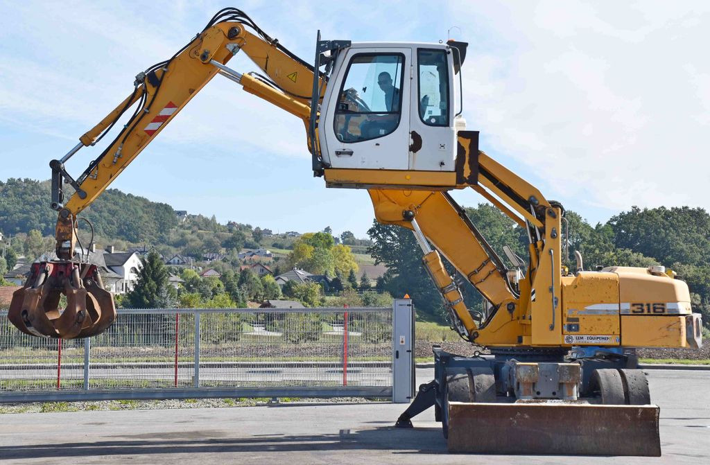 Excavator pe roţi Liebherr PELLE A316 * Umschlagbagger * Topzustand!: Foto 6