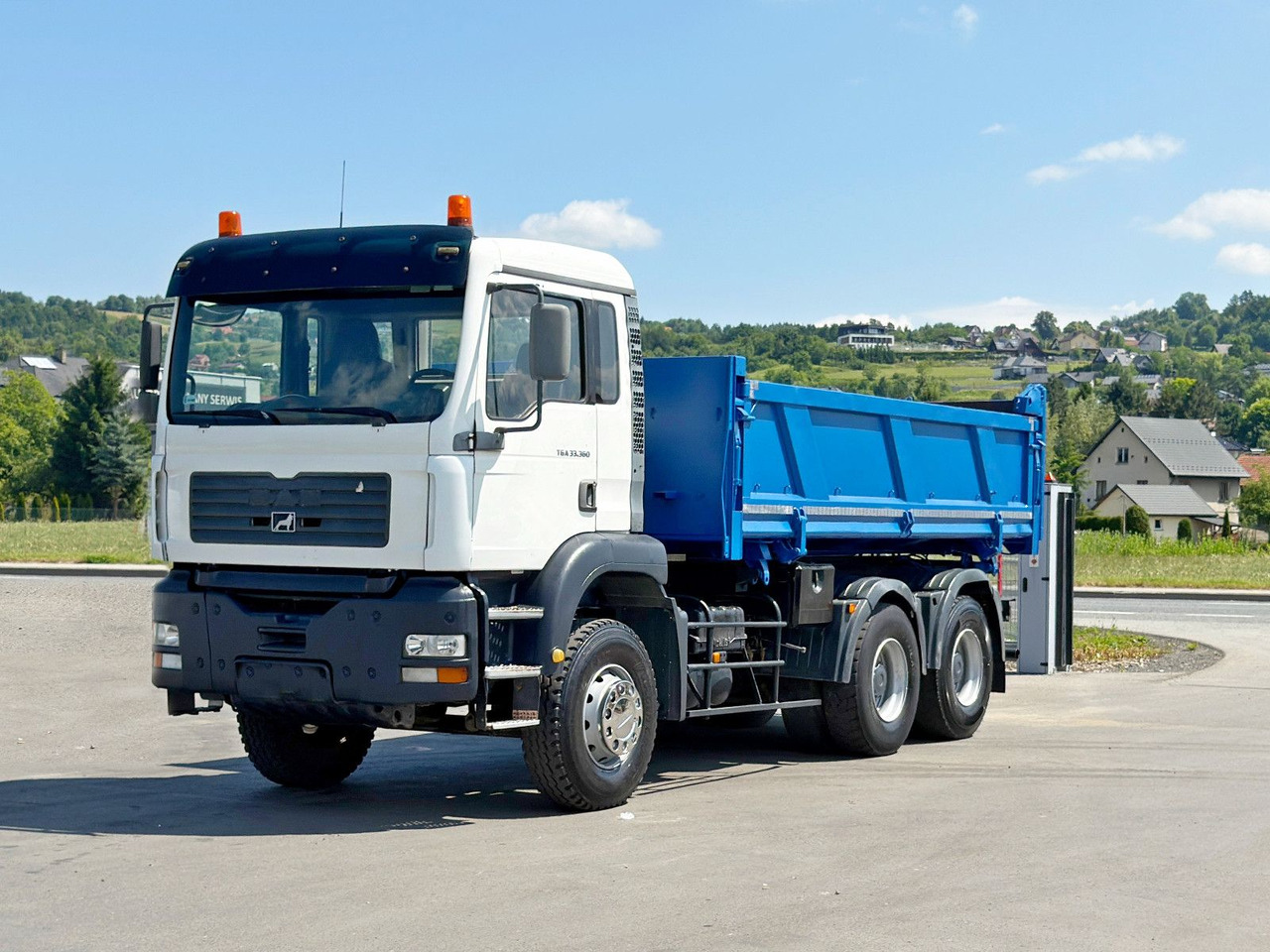 MAN TGA 33.360 * KIPPER 5,20 m + BORDMATIC / 6x4*TOP - Camion basculantă, Camion cu macara: Foto 5 MAN TGA 33.360 * KIPPER 5,20 m + BORDMATIC / 6x4*TOP - Camion basculantă, Camion cu macara: Foto 5