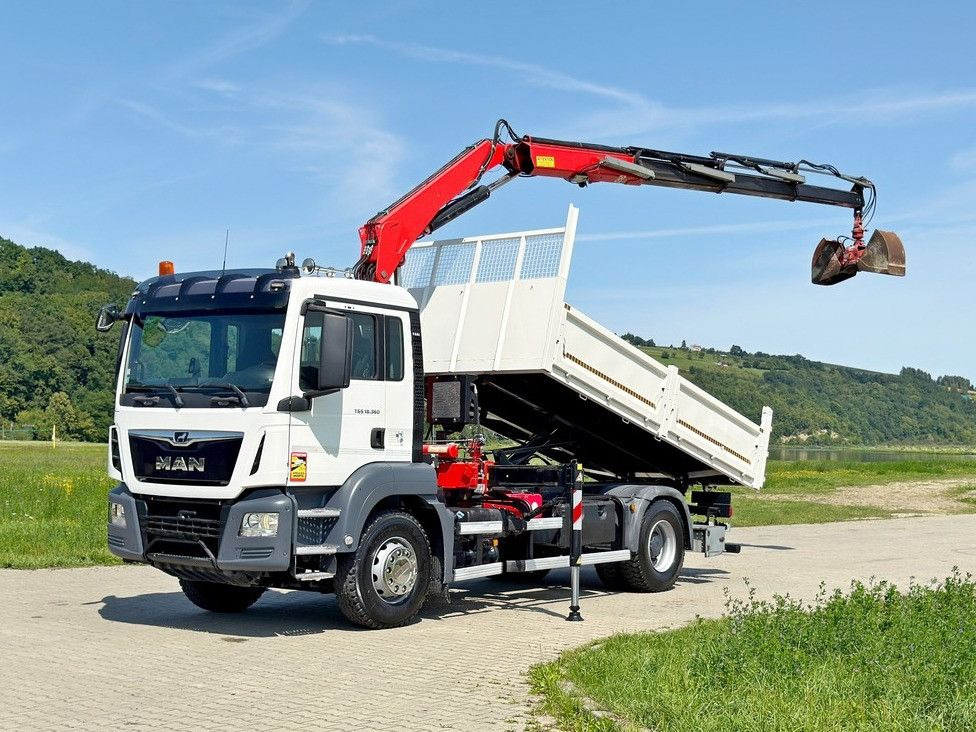 MAN TGS 18.360 * FASSI F135A.0.23 + FUNK * TOP - Camion cu macara: Foto 2 MAN TGS 18.360 * FASSI F135A.0.23 + FUNK * TOP - Camion cu macara: Foto 2