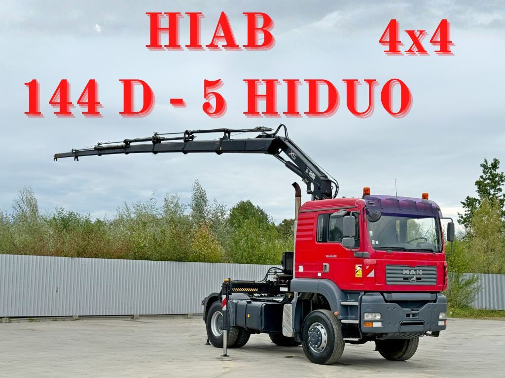 MAN TGS 18.480 * HIAB 144 D - HIDUO + FUNK/ 4x4 *TOP - Camion cu macara: Foto 1 MAN TGS 18.480 * HIAB 144 D - HIDUO + FUNK/ 4x4 *TOP - Camion cu macara: Foto 1