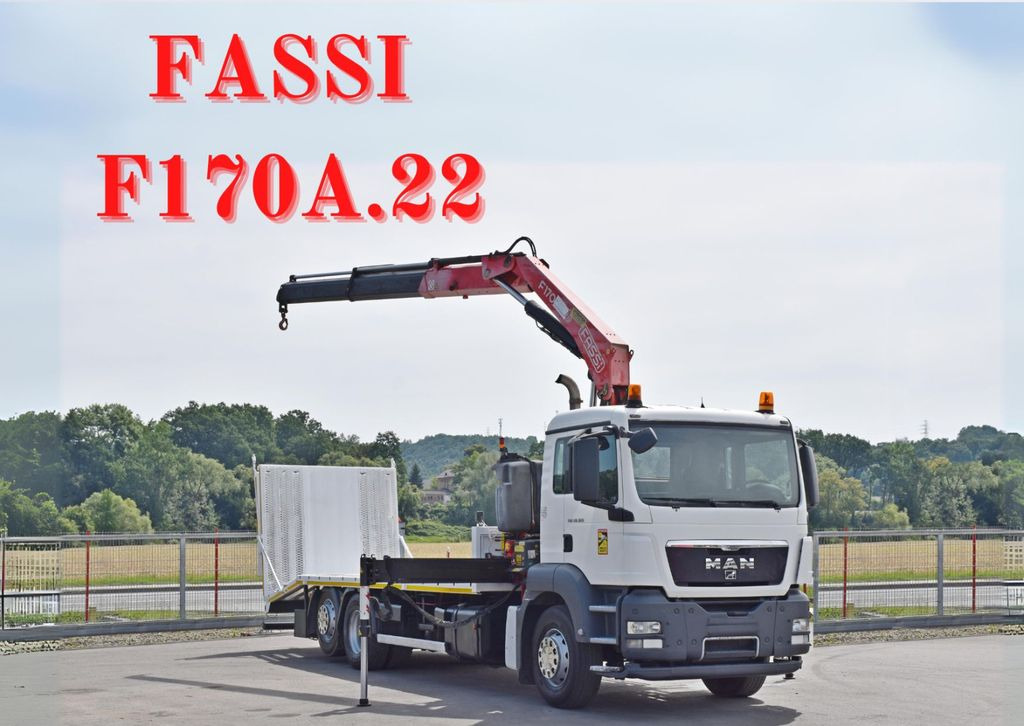 MAN TGS 26.320 * FASSI F170A.22 + FUNK* TOPZUSTAND MAN TGS 26.320 * FASSI F170A.22 + FUNK* TOPZUSTAND - Maşină de tractare: Foto 1 MAN TGS 26.320 * FASSI F170A.22 + FUNK* TOPZUSTAND MAN TGS 26.320 * FASSI F170A.22 + FUNK* TOPZUSTAND - Maşină de tractare: Foto 1