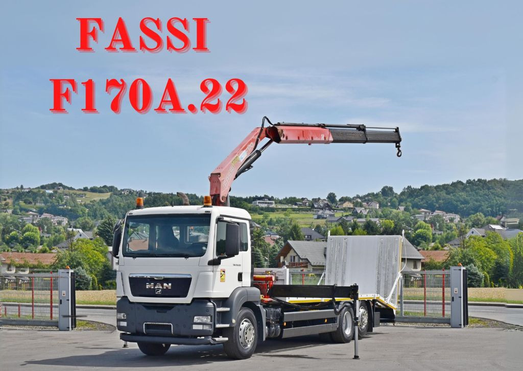 MAN TGS 26.320 * FASSI F170A.22 + FUNK* TOPZUSTAND MAN TGS 26.320 * FASSI F170A.22 + FUNK* TOPZUSTAND - Camion cu macara, Camion transport auto: Foto 1 MAN TGS 26.320 * FASSI F170A.22 + FUNK* TOPZUSTAND MAN TGS 26.320 * FASSI F170A.22 + FUNK* TOPZUSTAND - Camion cu macara, Camion transport auto: Foto 1