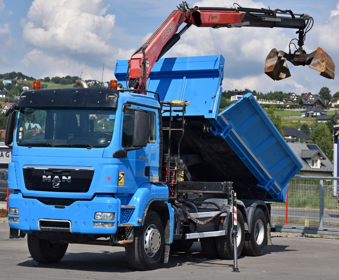 MAN TGS 26.400 Kipper 4,60m*PK F130A.22 + FUNK/6x4 MAN TGS 26.400 Kipper 4,60m*FASSI F130A.22 +FUNK/6x4 - Camion basculantă, Camion cu macara: Foto 3 MAN TGS 26.400 Kipper 4,60m*PK F130A.22 + FUNK/6x4 MAN TGS 26.400 Kipper 4,60m*FASSI F130A.22 +FUNK/6x4 - Camion basculantă, Camion cu macara: Foto 3