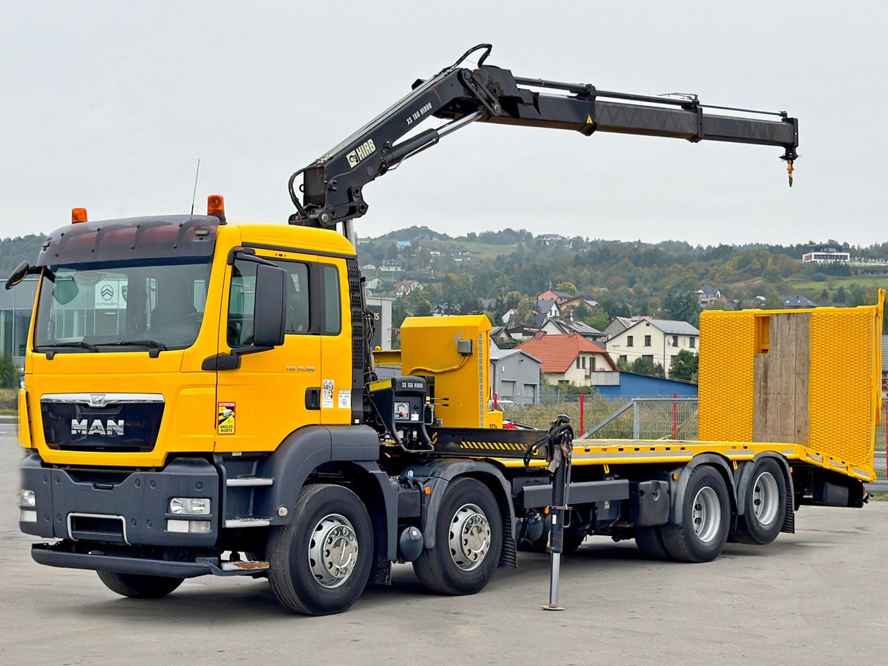 MAN TGS 32.360* HIAB 166 E-2 HIDUO + FUNK* TOP - Maşină de tractare: Foto 2 MAN TGS 32.360* HIAB 166 E-2 HIDUO + FUNK* TOP - Maşină de tractare: Foto 2
