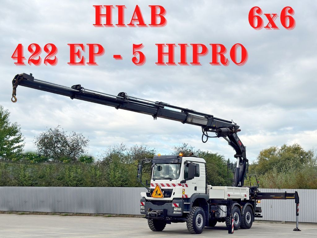 MAN TGS 33.400* HIAB 422 EP-5HIPRO * 6x6 * TOP - Camion cu macara: Foto 1 MAN TGS 33.400* HIAB 422 EP-5HIPRO * 6x6 * TOP - Camion cu macara: Foto 1
