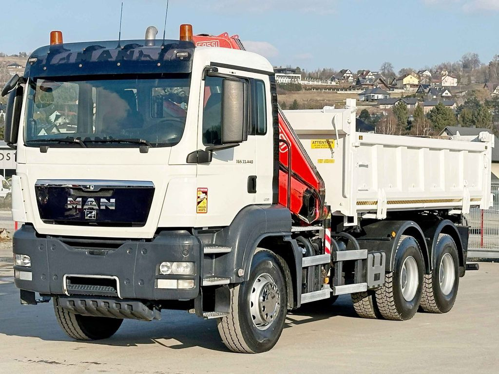 MAN TGS 33.440 * FASSI F155A.0.22/ FUNK *6x4 - Camion basculantă, Camion cu macara: Foto 3 MAN TGS 33.440 * FASSI F155A.0.22/ FUNK *6x4 - Camion basculantă, Camion cu macara: Foto 3