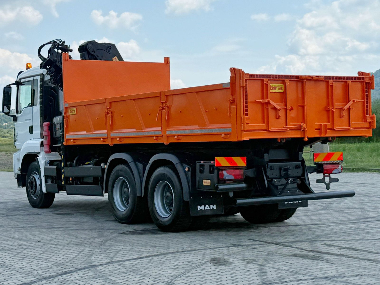 Camion basculantă, Camion cu macara MAN TGS 33.440 * HIAB X-HIDUO 188 E-5 + FUNK * 6x4: Foto 7