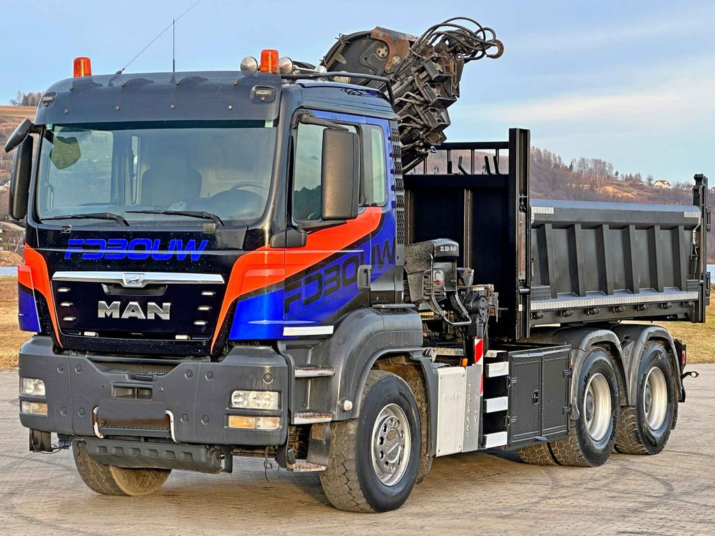 MAN TGS 33.480 * HIAB 288 EP - 4 HIDUO/ FUNK * 6x4 MAN TGS 33.480 * HIAB 288 EP - 4 HIDUO/ FUNK * 6x4 - Camion cu macara, Camion basculantă: Foto 4 MAN TGS 33.480 * HIAB 288 EP - 4 HIDUO/ FUNK * 6x4 MAN TGS 33.480 * HIAB 288 EP - 4 HIDUO/ FUNK * 6x4 - Camion cu macara, Camion basculantă: Foto 4