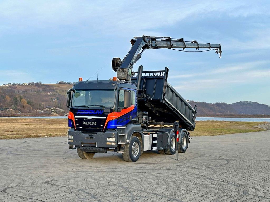 MAN TGS 33.480 * HIAB 288 EP - 4 HIDUO/ FUNK * 6x4 MAN TGS 33.480 * HIAB 288 EP - 4 HIDUO/ FUNK * 6x4 - Camion cu macara, Camion basculantă: Foto 2 MAN TGS 33.480 * HIAB 288 EP - 4 HIDUO/ FUNK * 6x4 MAN TGS 33.480 * HIAB 288 EP - 4 HIDUO/ FUNK * 6x4 - Camion cu macara, Camion basculantă: Foto 2