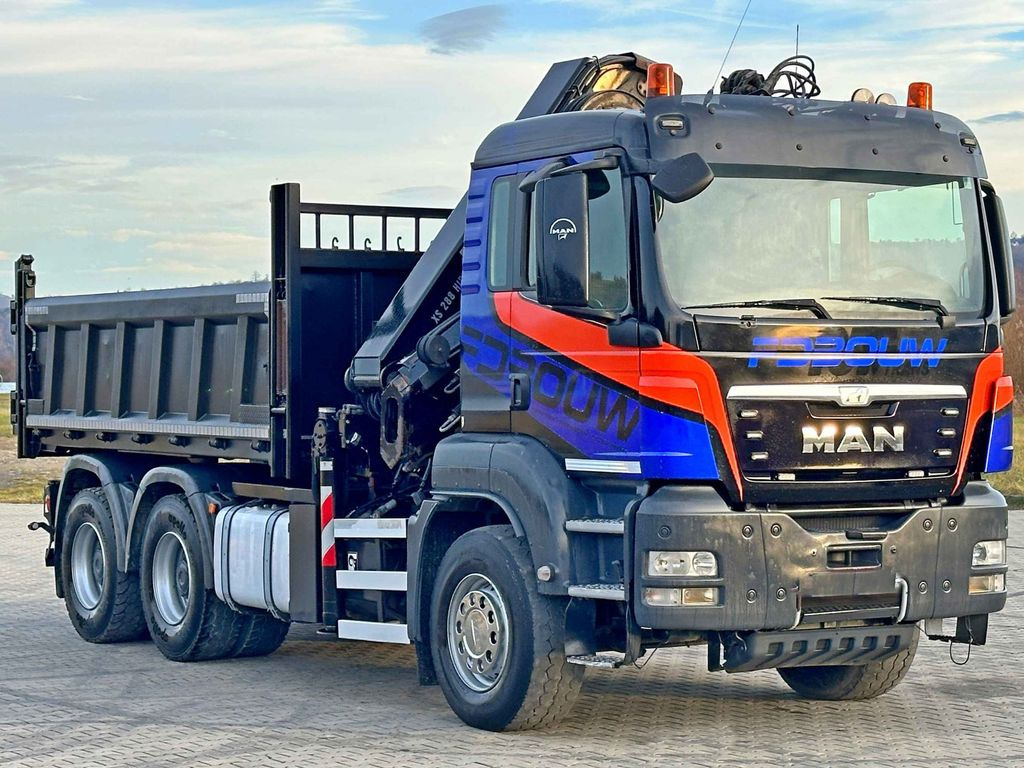 MAN TGS 33.480 * HIAB 288 EP - 4 HIDUO/ FUNK * 6x4 MAN TGS 33.480 * HIAB 288 EP - 4 HIDUO/ FUNK * 6x4 - Camion cu macara, Camion basculantă: Foto 3 MAN TGS 33.480 * HIAB 288 EP - 4 HIDUO/ FUNK * 6x4 MAN TGS 33.480 * HIAB 288 EP - 4 HIDUO/ FUNK * 6x4 - Camion cu macara, Camion basculantă: Foto 3