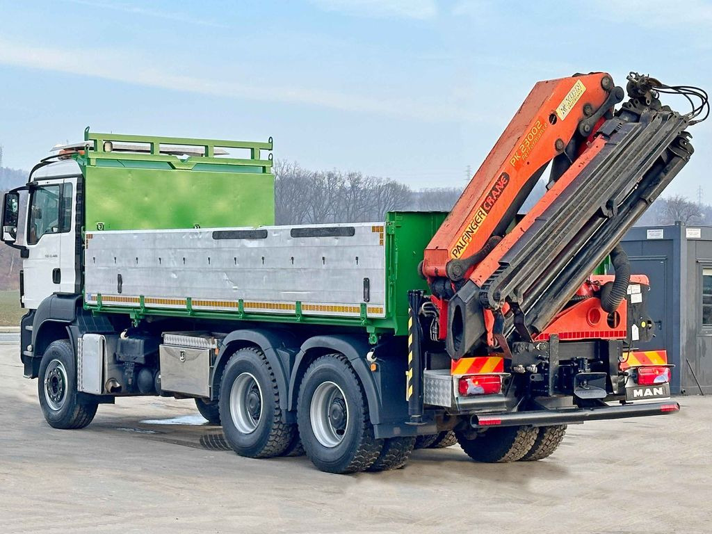 Camion cu macara, Camion basculantă MAN TGS 33.480*KIPPER 5,70m * PK 23002 + FUNK * 6x4 MAN TGS 33.480*KIPPER 5,70m * PK 23002 + FUNK * 6x4: Foto 6 Camion cu macara, Camion basculantă MAN TGS 33.480*KIPPER 5,70m * PK 23002 + FUNK * 6x4 MAN TGS 33.480*KIPPER 5,70m * PK 23002 + FUNK * 6x4: Foto 6