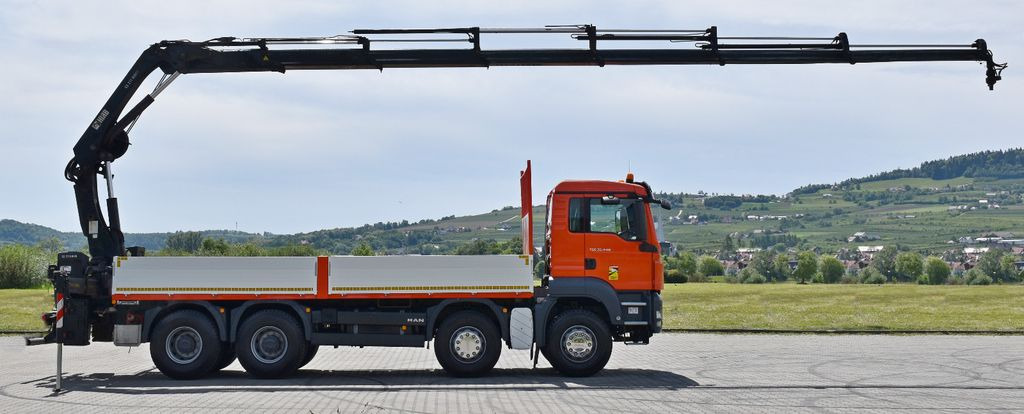 MAN TGS 35.440 * HIAB 211 E-6 HIDUO +FUNK / 8x4 MAN TGS 35.440 * HIAB 211 E-6 HIDUO +FUNK / 8x4 - Camion cu macara, Camion platformă: Foto 5 MAN TGS 35.440 * HIAB 211 E-6 HIDUO +FUNK / 8x4 MAN TGS 35.440 * HIAB 211 E-6 HIDUO +FUNK / 8x4 - Camion cu macara, Camion platformă: Foto 5