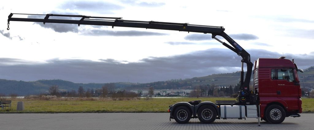 MAN TGX 28.480 Sattelzugmaschine + HMF 2120 K5/FUNK MAN TGX 28.480 Sattelzugmaschine + HMF 2120 K5/FUNK - Camion cu macara: Foto 5 MAN TGX 28.480 Sattelzugmaschine + HMF 2120 K5/FUNK MAN TGX 28.480 Sattelzugmaschine + HMF 2120 K5/FUNK - Camion cu macara: Foto 5