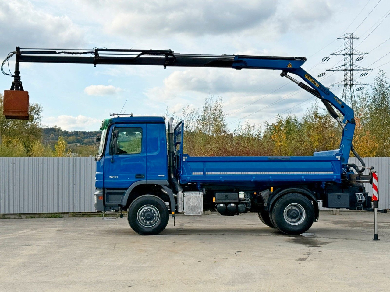 Mercedes-Benz ACTROS 1841 * PK 10501 + FUNK * TOP * 4x4 - Camion cu macara: Foto 5 Mercedes-Benz ACTROS 1841 * PK 10501 + FUNK * TOP * 4x4 - Camion cu macara: Foto 5