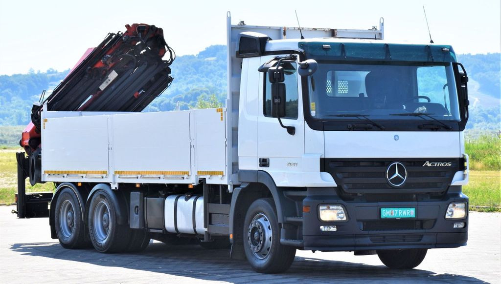 Mercedes-Benz ACTROS 2641 * PK 29002 +JIB PJ060/FUNK* 6x4 Mercedes-Benz ACTROS 2641 * PK 29002 +JIB PJ060/FUNK* 6x4 - Camion cu macara, Camion platformă: Foto 3 Mercedes-Benz ACTROS 2641 * PK 29002 +JIB PJ060/FUNK* 6x4 Mercedes-Benz ACTROS 2641 * PK 29002 +JIB PJ060/FUNK* 6x4 - Camion cu macara, Camion platformă: Foto 3