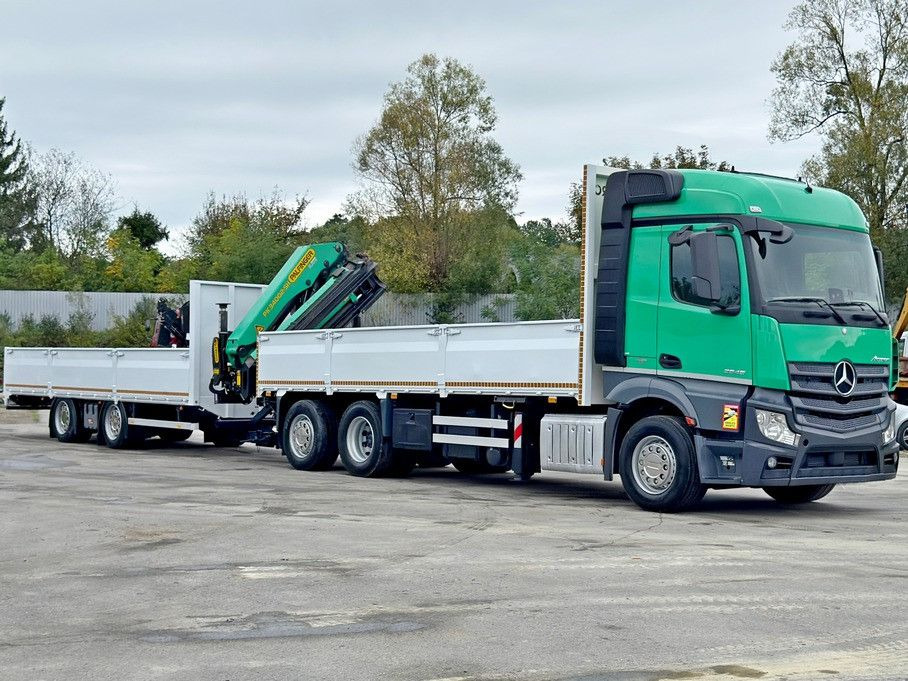 Mercedes-Benz ACTROS 2645* PK 34002 - SH C/FUNK+Anhänger* TOP - Camion cu macara: Foto 4 Mercedes-Benz ACTROS 2645* PK 34002 - SH C/FUNK+Anhänger* TOP - Camion cu macara: Foto 4