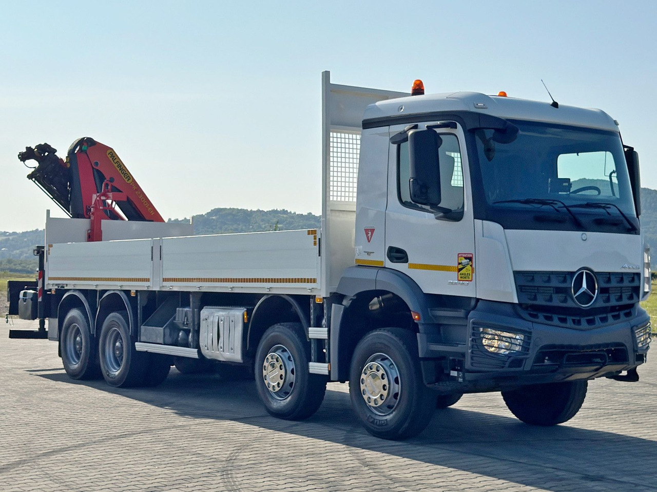 Mercedes-Benz ACTROS 3240 * PK 23001 - EH C+ FUNK / 8x4 * TOP - Camion cu macara: Foto 4 Mercedes-Benz ACTROS 3240 * PK 23001 - EH C+ FUNK / 8x4 * TOP - Camion cu macara: Foto 4