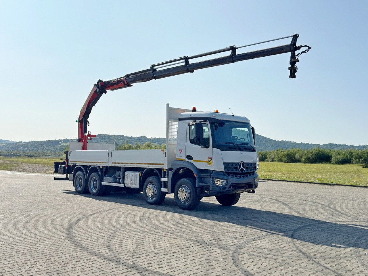 Mercedes-Benz ACTROS 3240 * PK 23001 - EH C+ FUNK / 8x4 * TOP - Camion cu macara: Foto 2 Mercedes-Benz ACTROS 3240 * PK 23001 - EH C+ FUNK / 8x4 * TOP - Camion cu macara: Foto 2