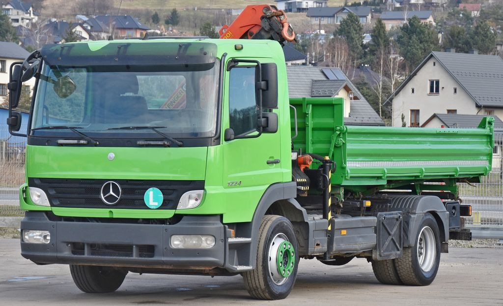 Mercedes-Benz ATEGO 1224 Kipper 4,00m* KRAN * TOPZUSTAND - Camion cu macara, Camion basculantă: Foto 5 Mercedes-Benz ATEGO 1224 Kipper 4,00m* KRAN * TOPZUSTAND - Camion cu macara, Camion basculantă: Foto 5